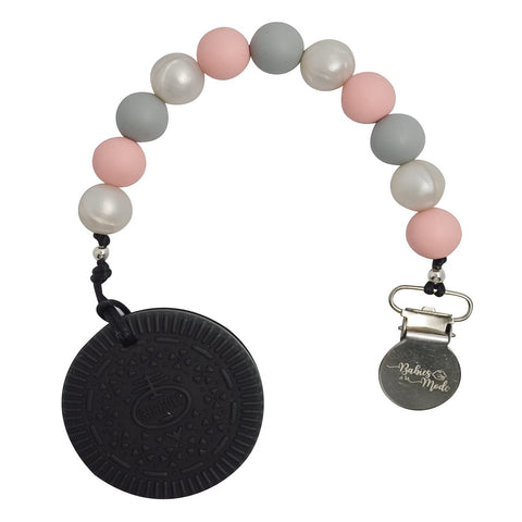 Rose Gray Chocolate Cookie